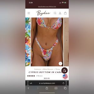 Bydee Cyprus Bottom in Cabana, Size L